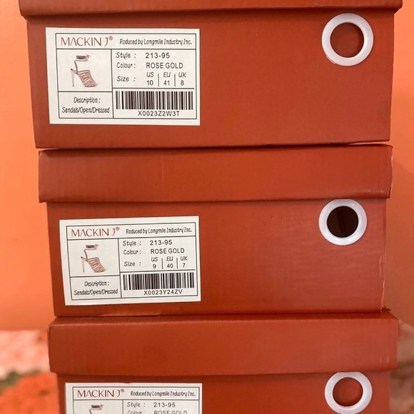 Mackin J heels New in Box size 8.5, 9 - Picture 5 of 12
